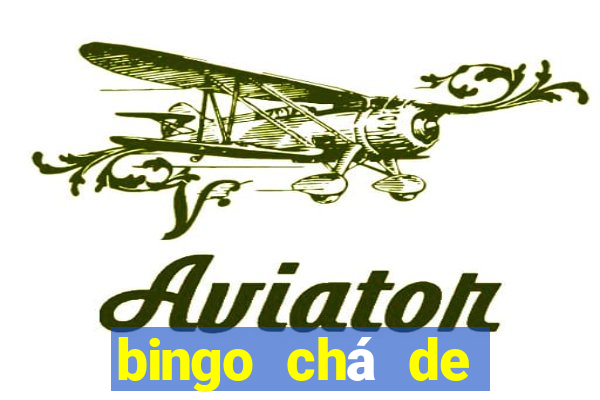 bingo chá de bebê pdf